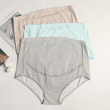 MaternityPanties™ Culotte en coton pour femmes enceintes | bébé lecoledeschats 3 pcs marron bleu gris M 